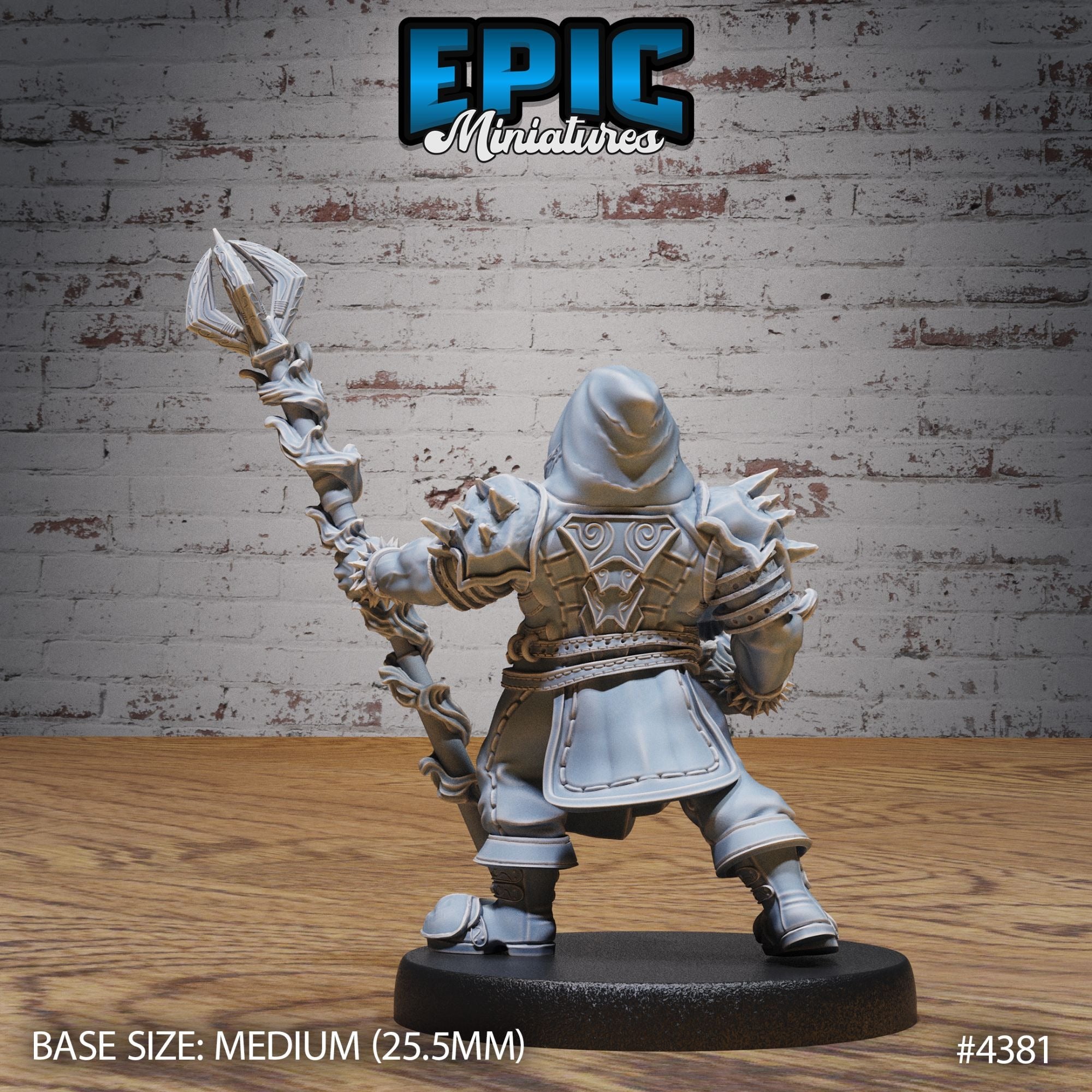 Dwarf Adventurer - 3d Printed by Epic Miniatures