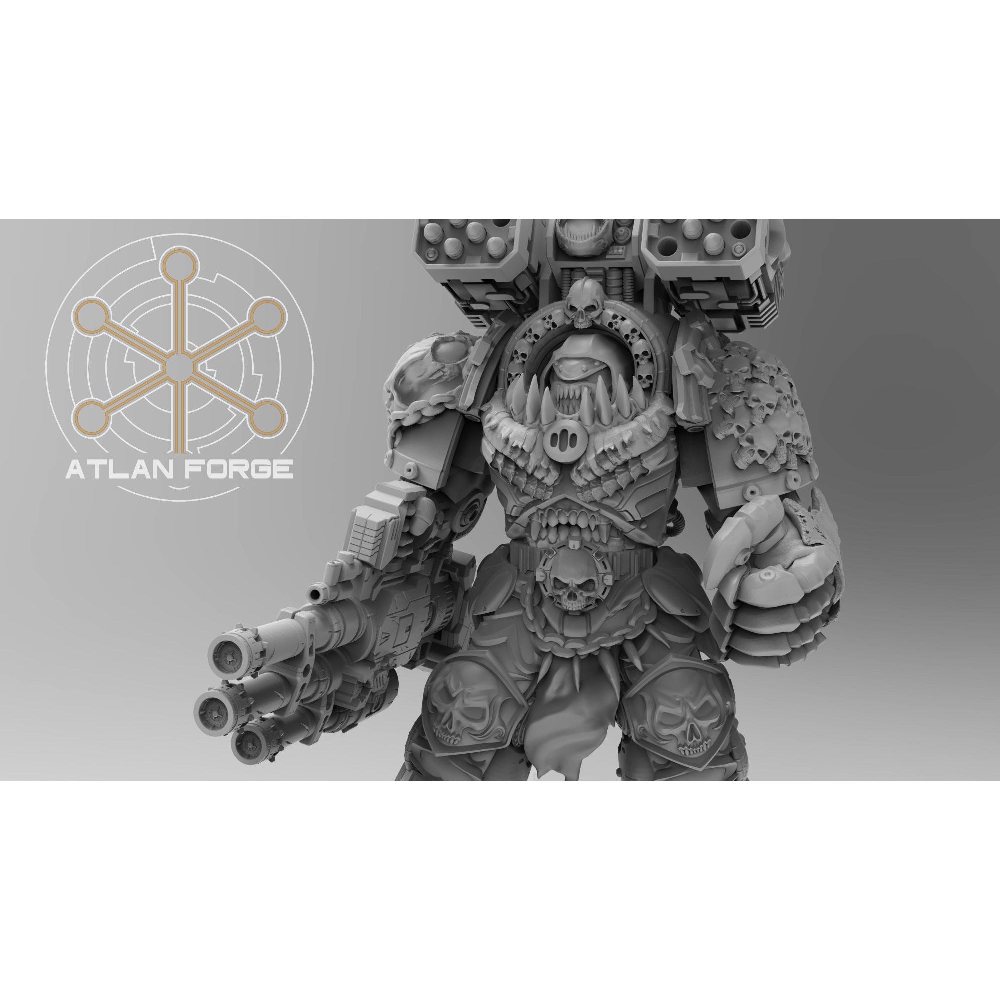 Hades Thanatoi - 5 Model Modular Unit 3d Printed Sculpted by Atlan Forge