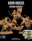 Kirin Riders - Chosen of the Kami - 3d Printed Miniature by Dragon Trappers Lodge