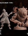 Sordalite Golem - 3d Printed Miniature by Arcane Minis