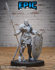 Knight Sir Tristan - 3d Printed by Epic Miniatures