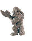 Barbarian, Dwarf Male - 3d Printed Miniature Sculpted by EC3D