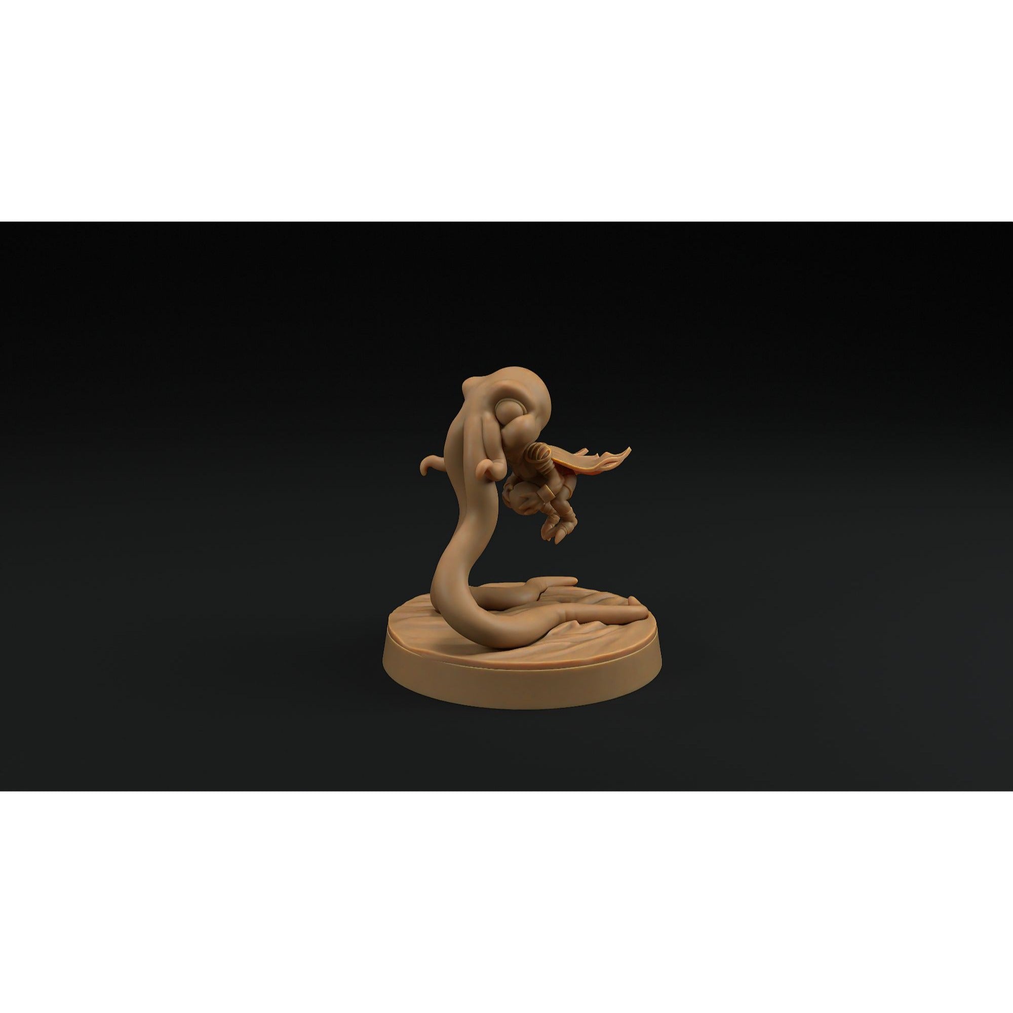 Abby, the Aberrant Aberration (Gnome Squidling) - 3d Printed Miniature by Dragon Trappers Lodge