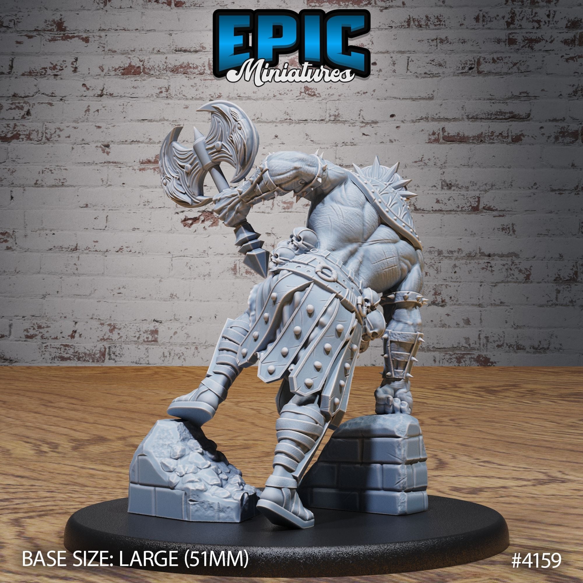 Horus Avatar - 3d Printed by Epic Miniatures