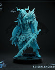 Arisen Ancestor - Frostwilds Pt 2 - 3d Printed Miniature by Mammoth Factory