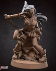 Air Genasi Ranger- 3d Printed Miniature by Bite the Bullet