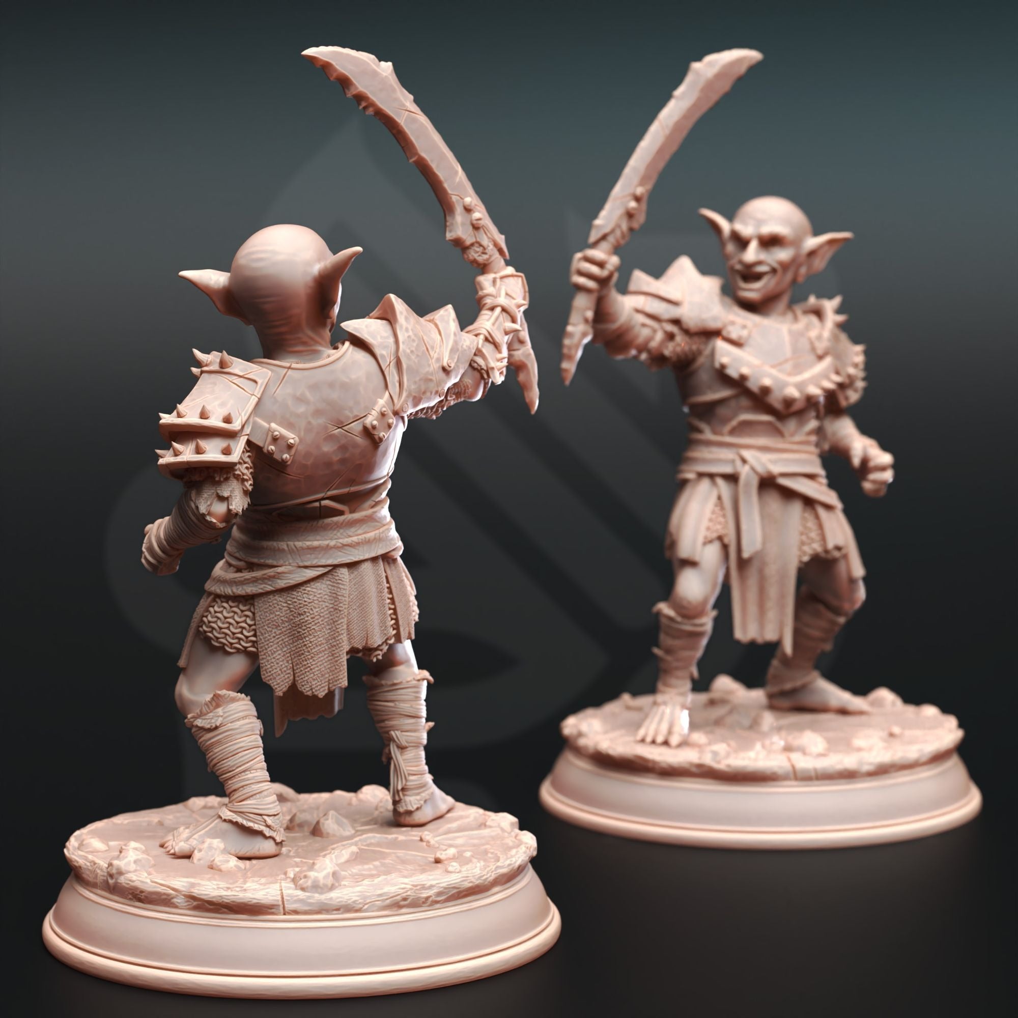 Urkadu Goblin Tribe - 3d Printed Miniature by DM Stash