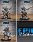 Tiger Folk Samurai - 3d Printed by Epic Miniatures