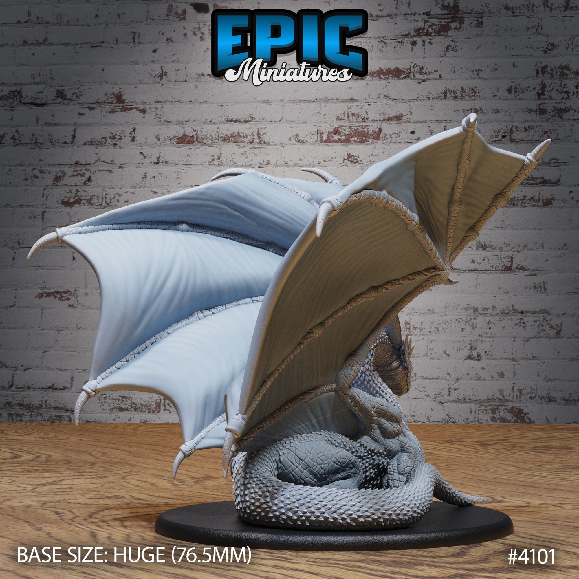 Storm Dragon - 3d Printed by Epic Miniatures