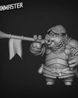 Pig Knight - 3d Printed Miniature by Goon Master Games