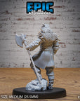 Mountain Wolf Bandit - 3d Printed by Epic Miniatures