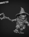 Frog Wizard - 3d Printed Miniature by Goon Master Games