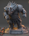 Zuund Freke - Anthrosaurs of Triju - 3d Printed Miniature sculpted by Daybreak Miniatures