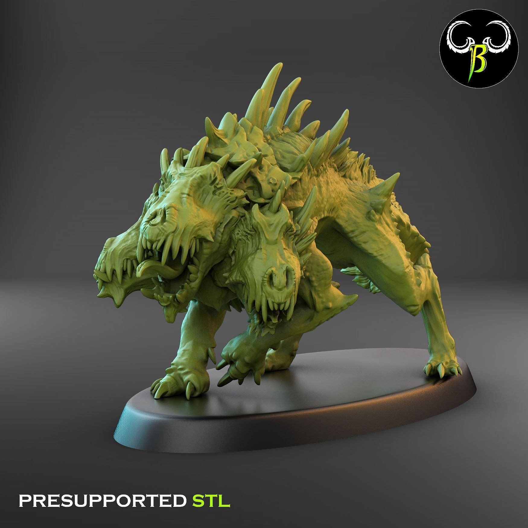 Sanguine Hunters - Dark Legions - 3d Printed Miniature Sculpted by Clay Beast Creations