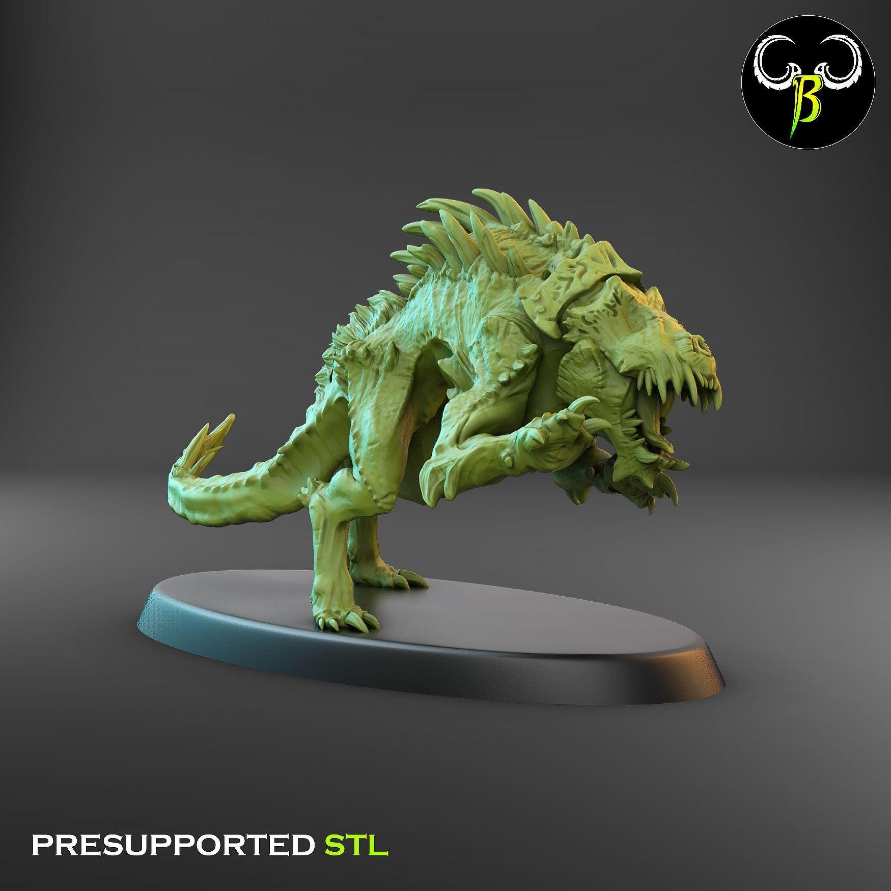 Sanguine Hunters - Dark Legions - 3d Printed Miniature Sculpted by Clay Beast Creations