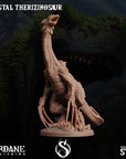 Crystal Therizinosaur - Dino Domination - 3d Printed Miniature Sculpted by Sordane Publishing