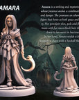 Vampire Sister Amara - 3d Printed Miniature by Ravi (RKS3D)