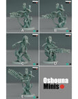 Doomed Empire Heavy Warriors - 3d Printed Miniature by OshounaMinis