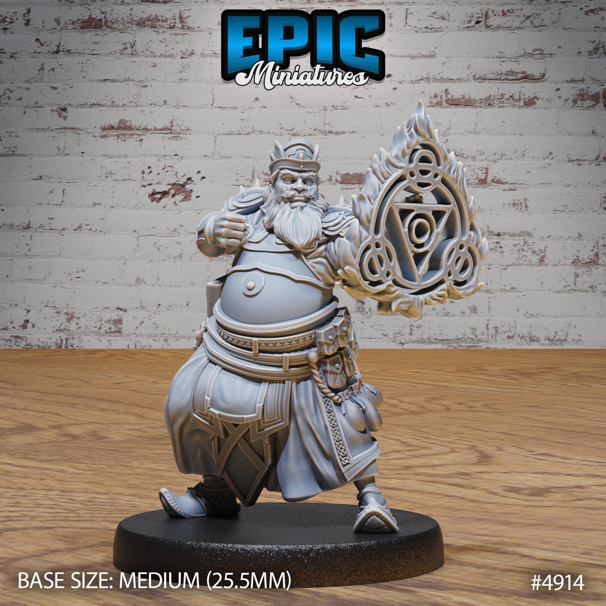 False Emperor - 3d Printed Miniature Sculpted by Epic Miniatures