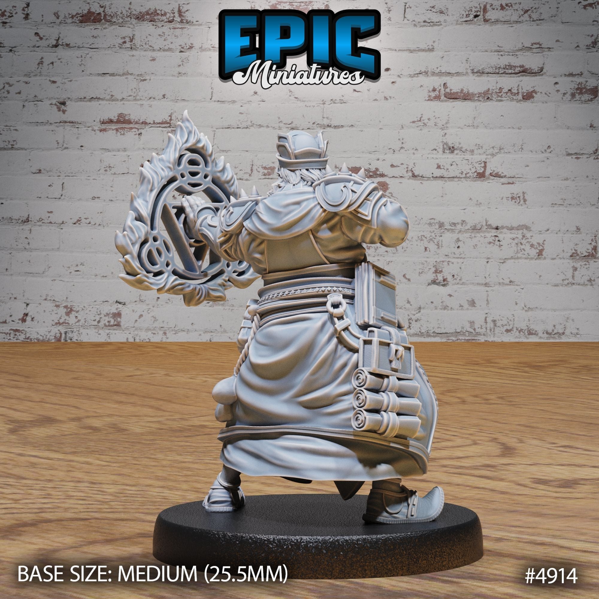 False Emperor - 3d Printed Miniature Sculpted by Epic Miniatures