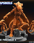 Xeno Praetorian - 3d Printed Miniature Sculpted by Papsikels Miniatures