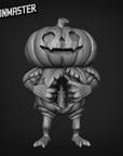 Lumpkins, Pumpkinfolk - 3d Printed Miniature Sculpted by Goon Master Games