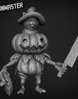 Lumpkins, Pumpkinfolk - 3d Printed Miniature Sculpted by Goon Master Games