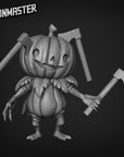 Lumpkins, Pumpkinfolk - 3d Printed Miniature Sculpted by Goon Master Games