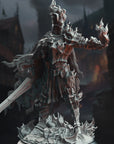 Ser Elias the Heartless, the Burning Knight - 3d Printed Miniature Sculpted by DM Stash