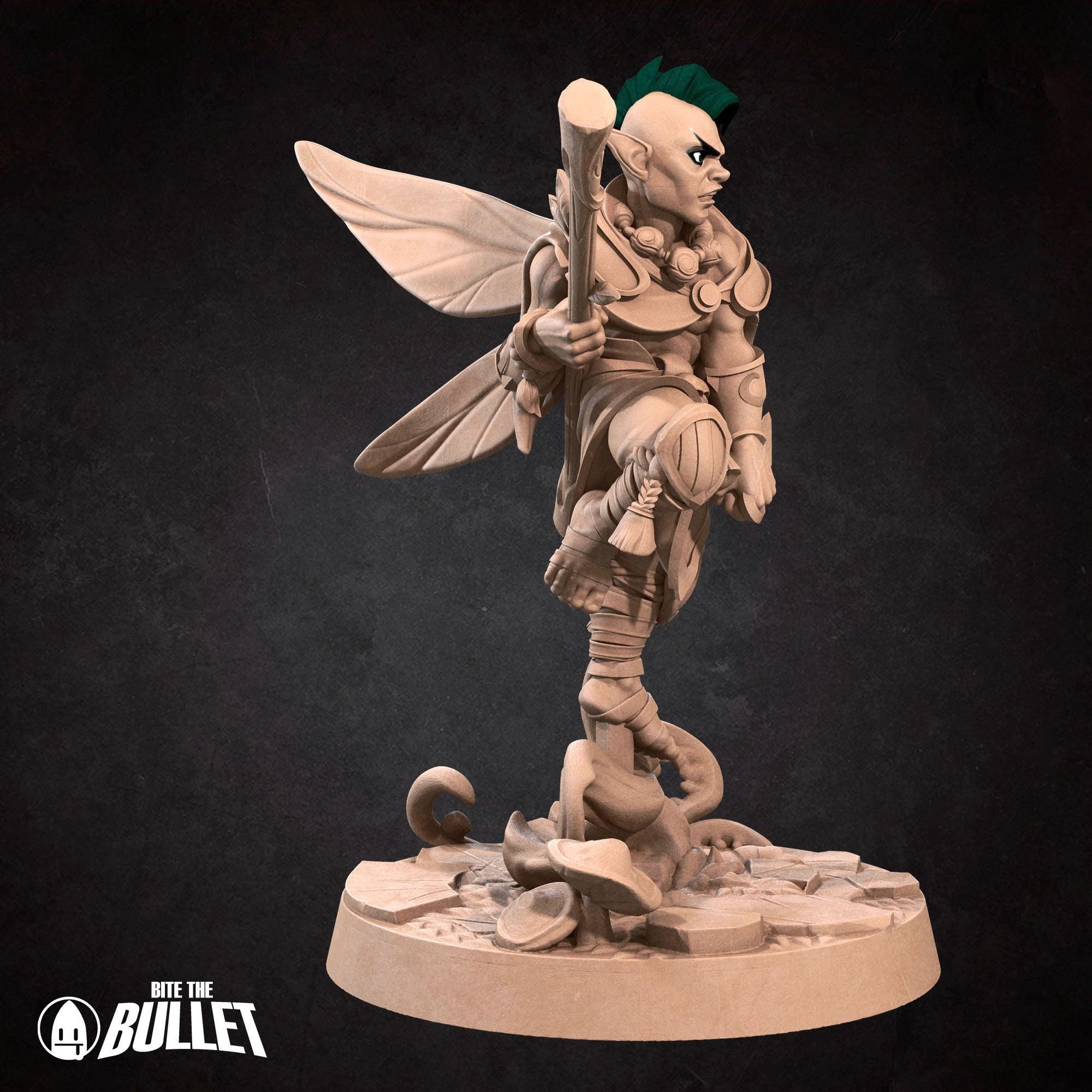 Pixie Monk - Pixies - 3d Printed Miniature sculpted by Bite the Bullet