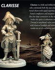 Clarisse - Pirate Girls - 3d Printed Miniature by Ravi (RKS3D)