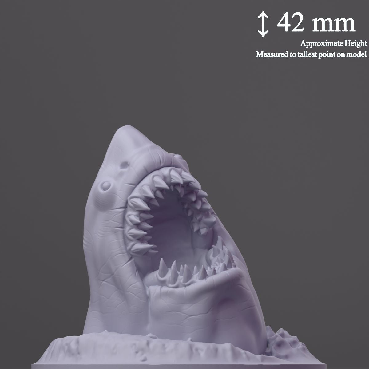 Sharks - 3d Printed Miniature Sculpted by Print Your Monsters