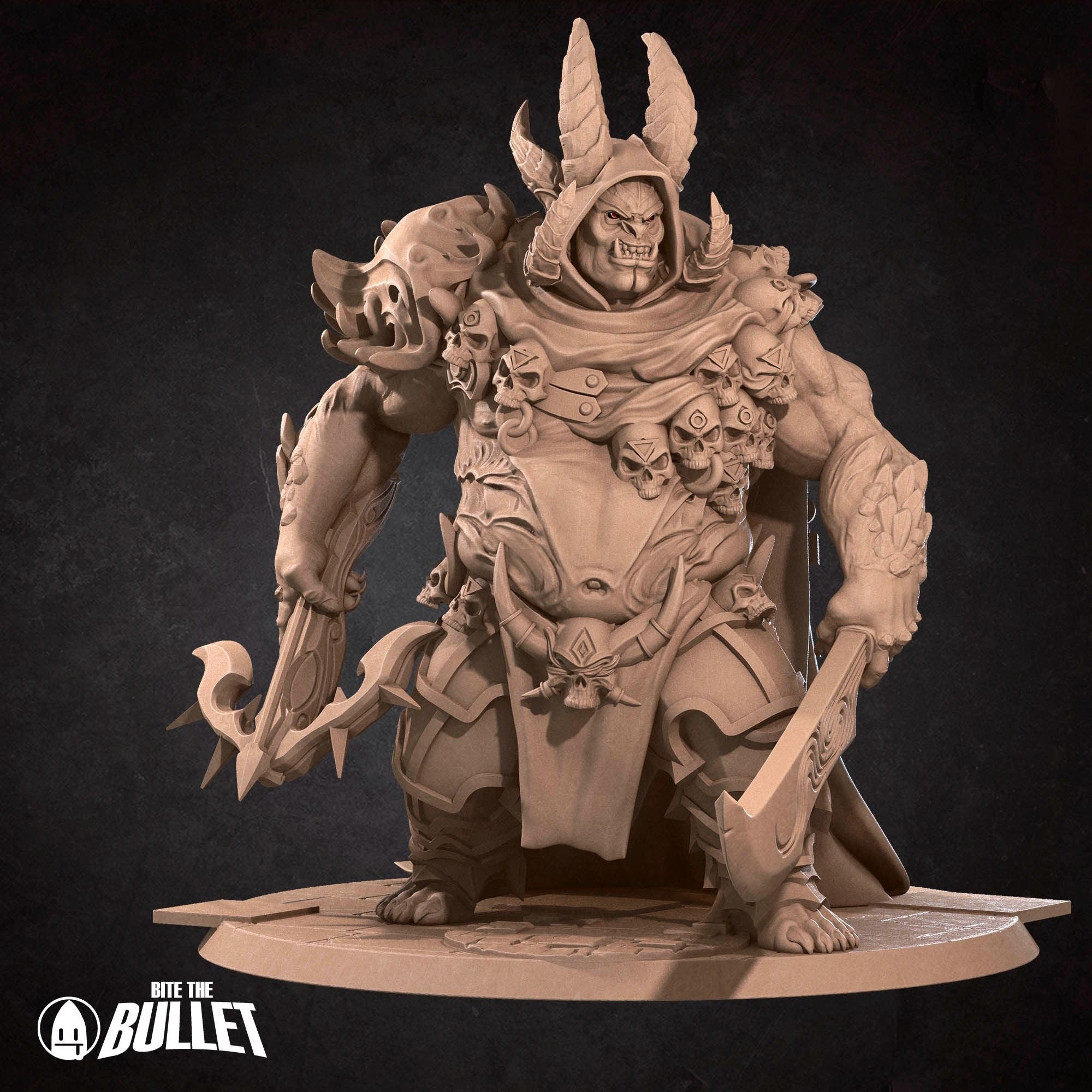 Orthon - Iconic Monsters - 3d Printed Miniature sculpted by Bite the Bullet