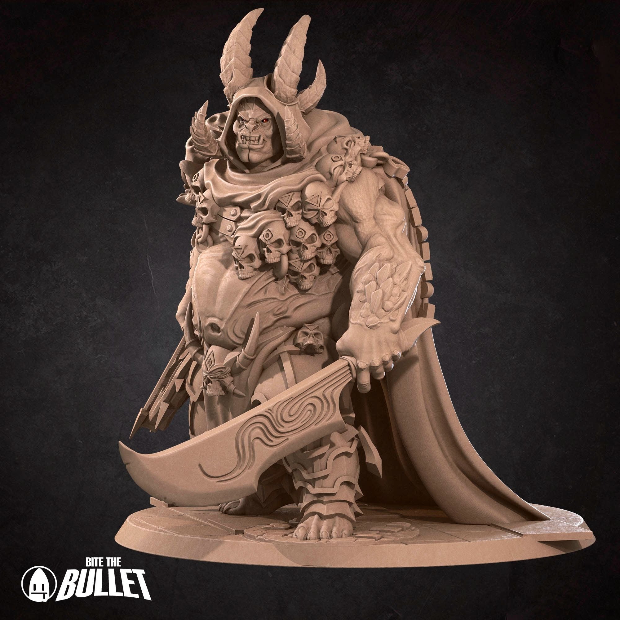 Orthon - Iconic Monsters - 3d Printed Miniature sculpted by Bite the Bullet