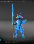 Ashigaru CD - Bushido Usagi - 3d Printed Miniature Sculpted by Blue Wyvern