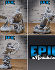 Naga Savage - 3d Printed Miniature Sculpted by Epic Miniatures