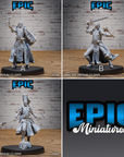 New World Cleric Female - 3d Printed by Epic Miniatures