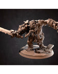 Zhurk, Bugbear Chieftain - 3d Printed Miniature sculpted by Bite the Bullet