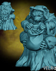 The Thief - Curious Critters of Whimsy Isle - 3d Printed Miniature Sculpted by Velrock Art Miniatures