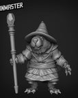 Beaver Wizard - 3d Printed Miniature Sculpted by Goon Master Games