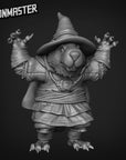 Beaver Wizard - 3d Printed Miniature Sculpted by Goon Master Games