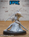 Samurai Woman - 3d Printed Miniature Sculpted by Epic Miniatures