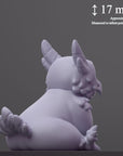 Owlbear Cub - Curious Critters of Whimsy Isle - 3d Printed Miniature Sculpted by Velrock Art Miniatures
