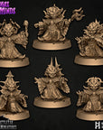 Dioraz Deepminds - Dioraz Deepminds - 3d Printed Miniature Sculpted by Battle Yak Miniatures