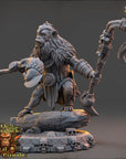 Brak Stormar - Strongbacks of Castle Primatus (ApeFolk) - 3d Printed Miniature sculpted by Daybreak Miniatures