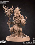 Kobold Warlock - Kobold DND - 3d Printed Miniature sculpted by Bite the Bullet