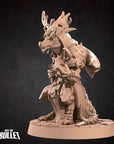 Kobold Warlock - Kobold DND - 3d Printed Miniature sculpted by Bite the Bullet