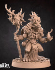 Kobold Warlock - Kobold DND - 3d Printed Miniature sculpted by Bite the Bullet