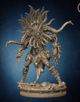 Umbral Seer - Army of Darkness: Dark Elves - 3d Printed Miniature Sculpted by Monolith Arts