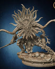 Umbral Seer - Army of Darkness: Dark Elves - 3d Printed Miniature Sculpted by Monolith Arts